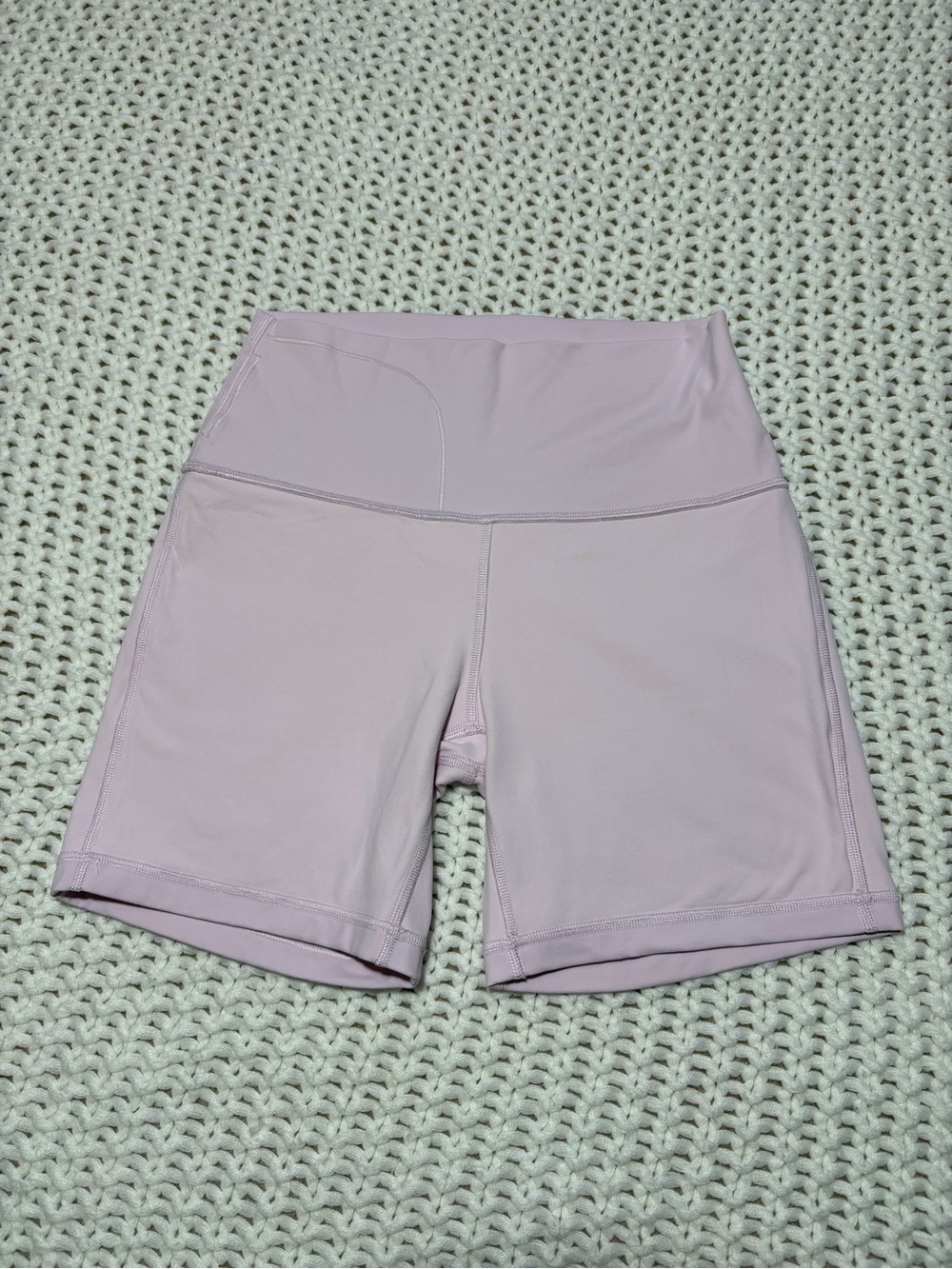 Lululemon pink organza align hr short 6” size 8 - Picture 9 of 11